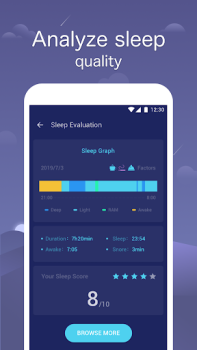 Download Sleep Monitor: Sleep Tracker Kesehatan & Kebugaran untuk Android tangkapan layar 4