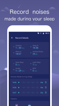Download Sleep Monitor: Sleep Tracker Kesehatan & Kebugaran untuk Android tangkapan layar 5