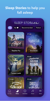 Download Calm - Sleep, Meditate, Relax Kesehatan & Kebugaran untuk Android tangkapan layar 4