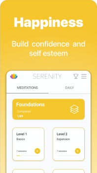 Download Serenity: Guided Meditation Kesehatan & Kebugaran untuk Android tangkapan layar 4