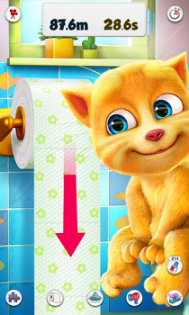 Download Talking Ginger Permainan kasual untuk Android tangkapan layar 2