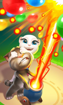 Download Говорящий Том: бабл-шутер Permainan kasual untuk Android tangkapan layar 2