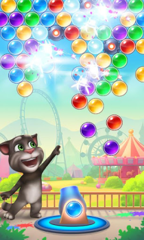 Download Говорящий Том: бабл-шутер Permainan kasual untuk Android tangkapan layar 3