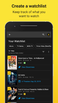 Download IMDb: Movies & TV Shows Hiburan untuk Android tangkapan layar 5