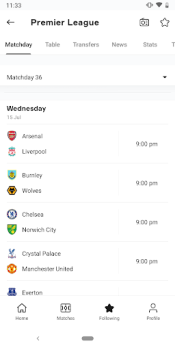Download OneFootball - Soccer Scores Olahraga untuk Android tangkapan layar 5