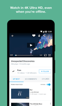 Download Vimeo Hiburan untuk Android tangkapan layar 3