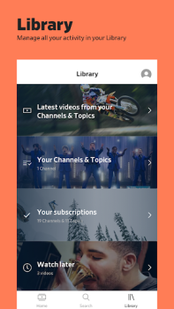 Download Dailymotion Video App Hiburan untuk Android tangkapan layar 4