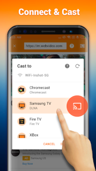 Download Cast to TV/Chromecast/Roku Pemutar & Editor Video untuk Android tangkapan layar 3