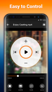 Download Cast to TV/Chromecast/Roku Pemutar & Editor Video untuk Android tangkapan layar 5