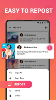 Download Story Saver for Instagram Pemutar & Editor Video untuk Android tangkapan layar 2