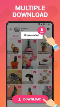 Download Story Saver for Instagram Pemutar & Editor Video untuk Android tangkapan layar 3
