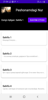 Download Peshonamdagi Nur Buku dan Referensi untuk Android tangkapan layar 3