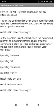 Download CMD Command Prompt 100+ Best Commands Pendidikan untuk Android tangkapan layar 7