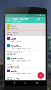 Download Etar - OpenSource Calendar Kerja untuk Android tangkapan layar 5