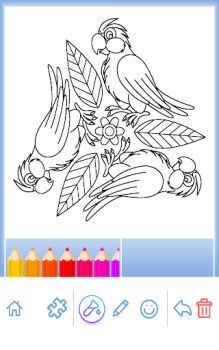 Download Animal coloring mandala pages Pendidikan untuk Android tangkapan layar 2