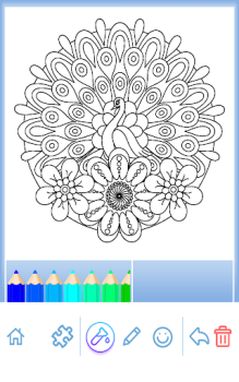 Download Animal coloring mandala pages Pendidikan untuk Android tangkapan layar 5