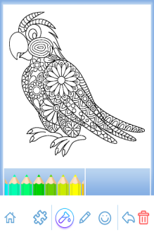 Download Animal coloring mandala pages Pendidikan untuk Android tangkapan layar 7