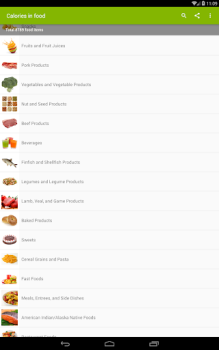Download Calories in food Kesehatan & Kebugaran untuk Android tangkapan layar 5