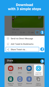 Download Download Twitter Videos - GIF Alat untuk Android tangkapan layar 3