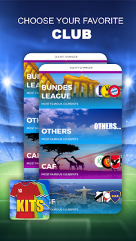 Download Dream Kits League  Soccer WORLDWIDE Alat untuk Android tangkapan layar 2