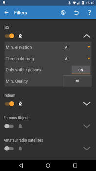 Download ISS Detector Satellite Tracker Pendidikan untuk Android tangkapan layar 6