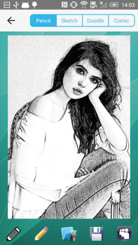 Download Pencil Sketch Foto untuk Android tangkapan layar 3