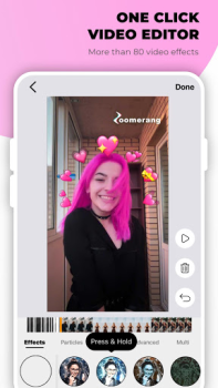 Download Zoomerang - Ai Video Maker Pemutar & Editor Video untuk Android tangkapan layar 6