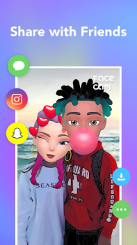 Download Face Cam | Face Emoji Avatar Foto untuk Android tangkapan layar 6