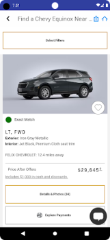 Download Chevrolet Equinox Mobil dan kendaraan untuk Android tangkapan layar 3
