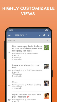 Download BaconReader for Reddit Berita & Majalah untuk Android tangkapan layar 3