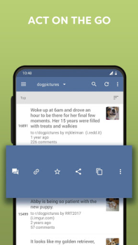 Download BaconReader for Reddit Berita & Majalah untuk Android tangkapan layar 5