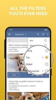 Download BaconReader for Reddit Berita & Majalah untuk Android tangkapan layar 6