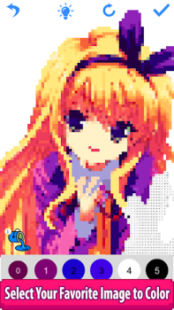 Download Anime Manga Pixel Art Coloring Hiburan untuk Android tangkapan layar 3