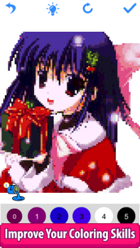 Download Anime Manga Pixel Art Coloring Hiburan untuk Android tangkapan layar 4