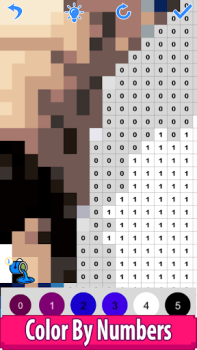 Download Anime Manga Pixel Art Coloring Hiburan untuk Android tangkapan layar 5