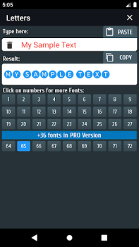 Download Cool text and symbols Alat untuk Android tangkapan layar 3