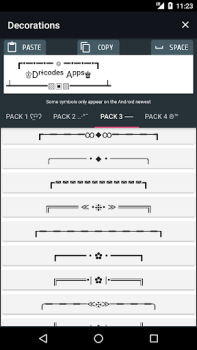 Download Cool text and symbols Alat untuk Android tangkapan layar 5