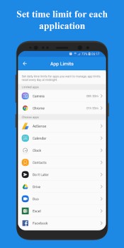 Download Usage Time - App Usage Manager Alat untuk Android tangkapan layar 3