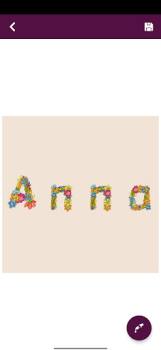 Download Name With Flowers - Name Art Seni dan Desain untuk Android tangkapan layar 3
