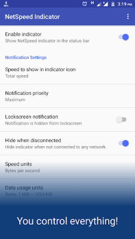 Download NetSpeed Indicator Alat untuk Android tangkapan layar 4