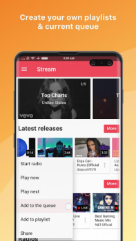 Download Music app: Stream Musik dan audio untuk Android tangkapan layar 3