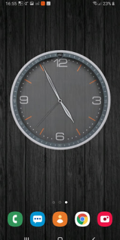 Download Battery Saving Analog Clocks Personalisasi untuk Android tangkapan layar 5