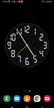 Download Battery Saving Analog Clocks Personalisasi untuk Android tangkapan layar 6