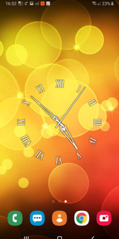 Download Battery Saving Analog Clocks Personalisasi untuk Android tangkapan layar 7