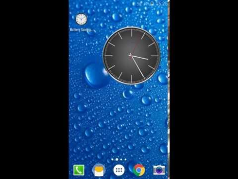 Download Battery Saving Analog Clocks Personalisasi untuk Android tangkapan layar 8