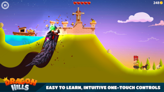 Download Dragon Hills Game aksi untuk Android tangkapan layar 2