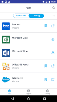 Download VMware Workspace ONE Bisnis untuk Android tangkapan layar 2