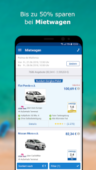 Download CHECK24 Reisen Bepergian untuk Android tangkapan layar 3