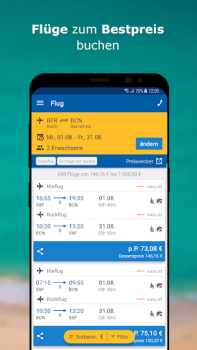 Download CHECK24 Reisen Bepergian untuk Android tangkapan layar 5