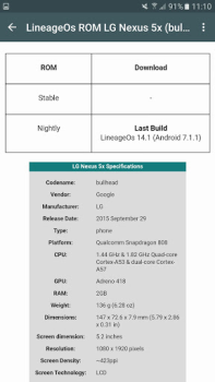 Download Lineage ROMs Alat untuk Android tangkapan layar 3